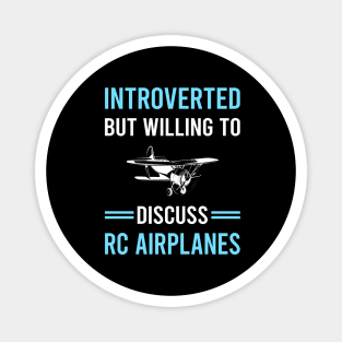 Introverted RC Airplane Airplanes Plane Planes Magnet